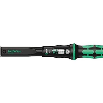 Wera 05075625001 20-100 nm 1/2 İnç C3 Push Ayarlanabilir Tork Anahtarı