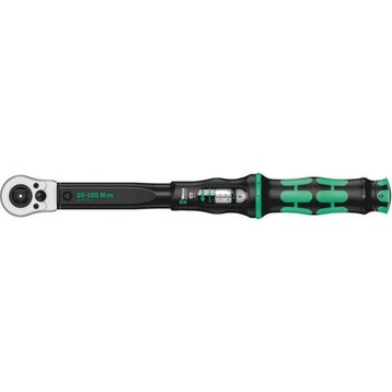 Wera 05075625001 20-100 nm 1/2 İnç C3 Push Ayarlanabilir Tork Anahtarı