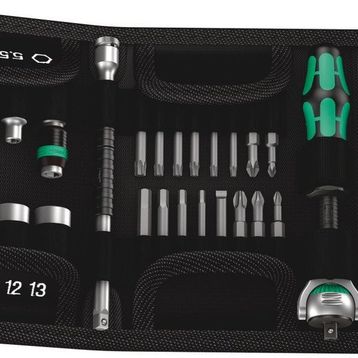 Wera 1/4" Set K. Kompakt Zyklop Cırcır Karma Set