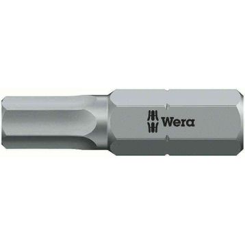 Wera 840/1 Z Hex-Plus Alyan 5/32"x25mm Bits
