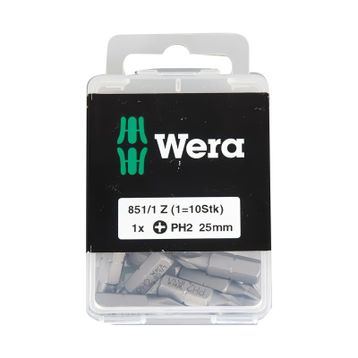 Wera 851-1 Z 10 'lu Bits Uç Seti