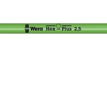 Wera 950 2,5 mm SPKL Hex-Plus Renkli Topbaş Alyan