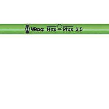 Wera 950 2,5 mm SPKL Hex-Plus Renkli Topbaş Alyan