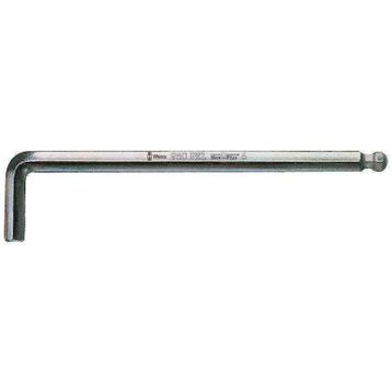 Wera 950 3,0 mm PKL Hex-Plus Krom Topbaş Alyan