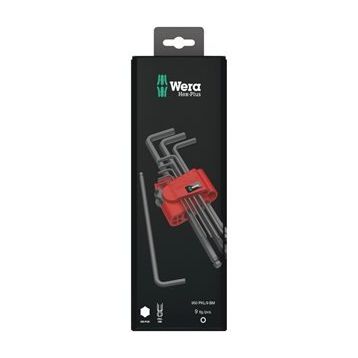 Wera 950 PKL/9 BM N Topbaş Alyan Set