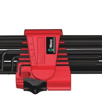 Wera 950/9 Hex-Plus 9'lu Topbaş Alyan Set