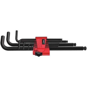 Wera 950/9 Hex-Plus 9'lu Topbaş Alyan Set