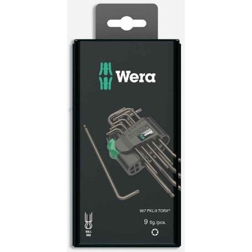 Wera TX8-TX40 Colour 9 Parça Alyan Seti