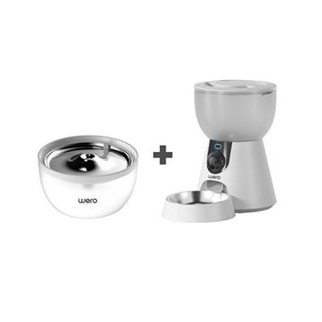 Wero FW2-C 2in1 Wi-Fi Kameralı Otomatik Kedi ve Köpek Mama ve Su Kabı Seti