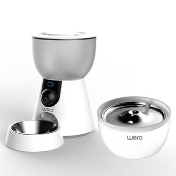 Wero FW2-C 2in1 Wi-Fi Kameralı Otomatik Kedi ve Köpek Mama ve Su Kabı Seti