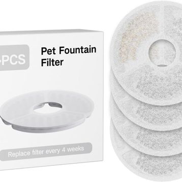 Wero FW2-C / W8-L / WF1-WiFi / W7 Uyumlu 2in1 4'lü Su Pınarı Yedek Filtresi Set