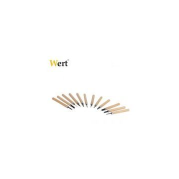 Wert 2512 12 Parça Ahşap Oyma Bıçak Seti