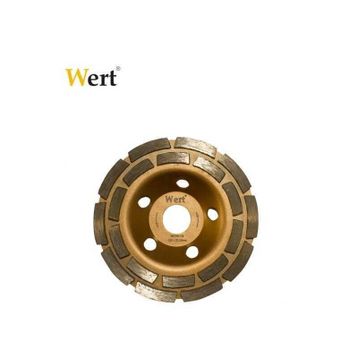 WERT 2740-100 Çift Sıra 100 mm Elmas Taşlama Diski