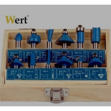 Wert W2504 Freze Uç Seti