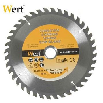 Wert W2540-180 Ahşap Kesme Diskleri