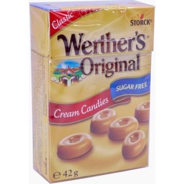 Werther's Original 42 gr Sugar Free Crean Candies
