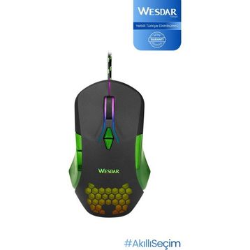 Wesdar X523 Optik Kablolu Gaming Mouse