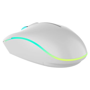 Wesdar X536 Beyaz Şarjlı Sessiz Optik Kablosuz Oyuncu Mouse