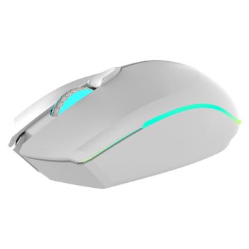 Wesdar X536 Beyaz Şarjlı Sessiz Optik Kablosuz Oyuncu Mouse