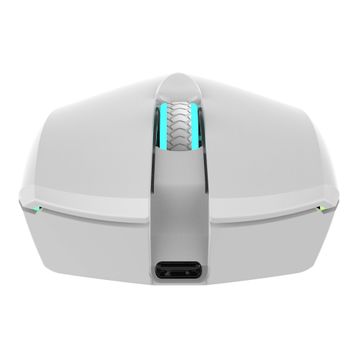 Wesdar X536 Beyaz Şarjlı Sessiz Optik Kablosuz Oyuncu Mouse