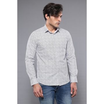 Wessi Desenli Slim Fit Gömlek