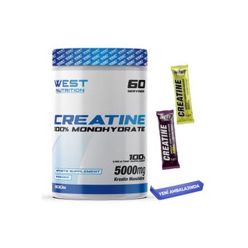 West Nutrition 300 gr 60 Servis Aromasız Kreatin
