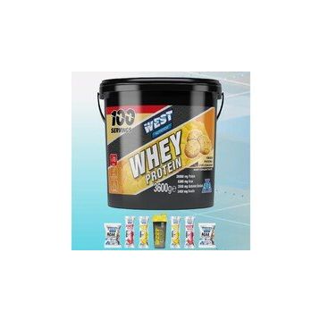 West Nutrition 3600 gr 100 Servis Muz Aromalı Whey Protein Tozu