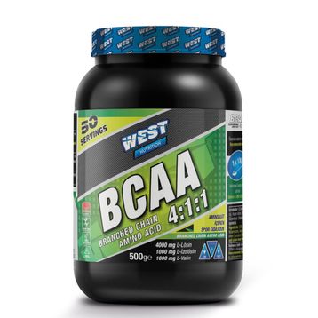 West Nutrition Bcaa 4:1:1 500 gr 50 Servis Karpuz Gıda Takviyesi