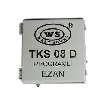 West Sound TKS-08D Direk Tipi Programlı Ezan Saati