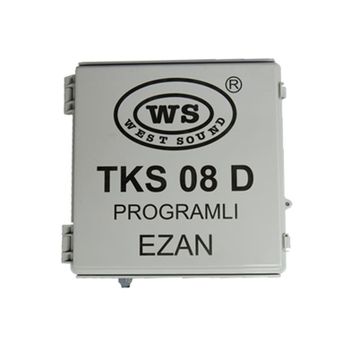 West Sound TKS-08D Direk Tipi Programlı Ezan Saati