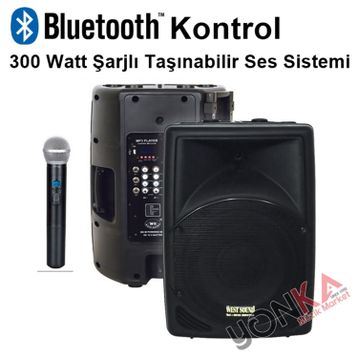 West Sound TKS-15 DC Taşınabilir Ses Sistemi