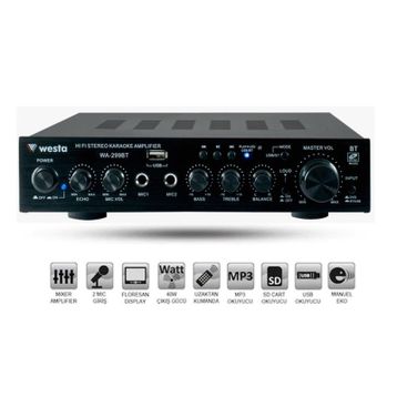 Westa WA-299BT 2x40 Watt Stereo Anfi