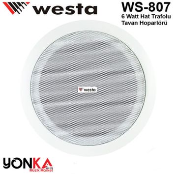 Westa WS-807 Alçıpan Tavan Hoparlörü