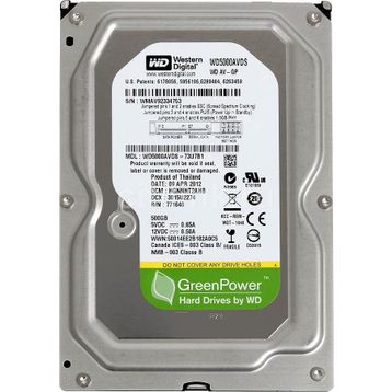 Western Digital AV-GP 500GB WD5000AVDS Sabit Disk