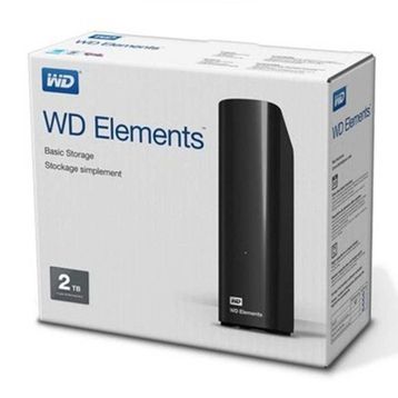 Western Digital Elements Desktop WDBWLG0020HBK USB 3.0 3.5" 2 TB Harici Harddisk