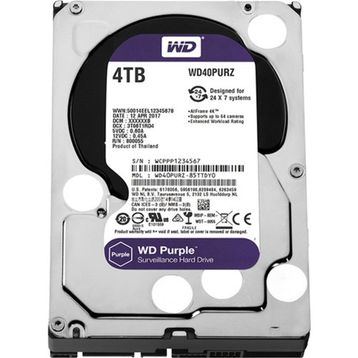 Western Digital WD40PURZ 4TB Sabit Hard Disk