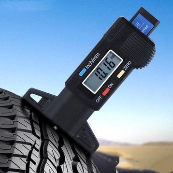 WF CIN307 Elektronik Dijital Lastik Dış Derinlik Ölçer Kumpas