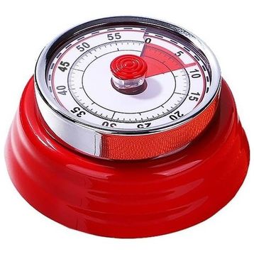 WF THR301 Kırmızı Mekanik Klasik Zilli Mutfak Zamanlayıcı Timer