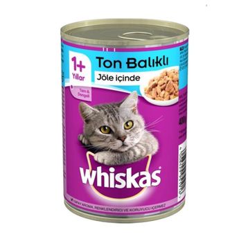 Whiskas 24x400 gr Ton Balıklı Konserve Kedi Maması