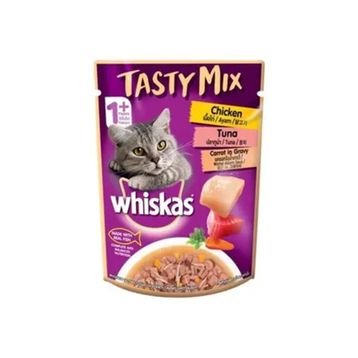 Whiskas 28x85 gr Tastymix Kuzu & Tavuk & Havuçlu Yetişkin Kedi Maması