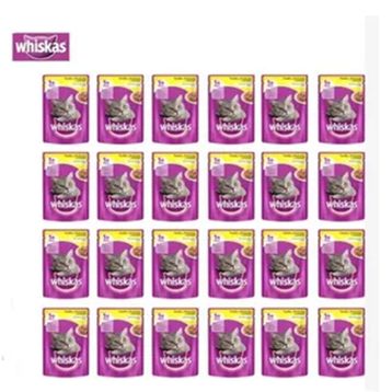 Whiskas 85gr X 24 Adet Pouch Tavuklu Yaş Kedi Maması