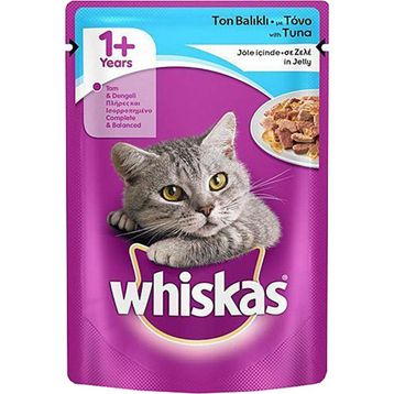 Whiskas Ton Balıklı Yetişkin Pouch 100 gr Konserve-Yaş Kedi Maması