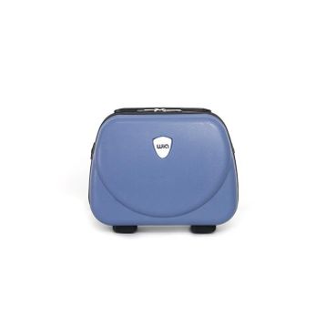 Wia WMBVL1002 İndigo 695 Kabuk Seyahat Makyaj Çantası