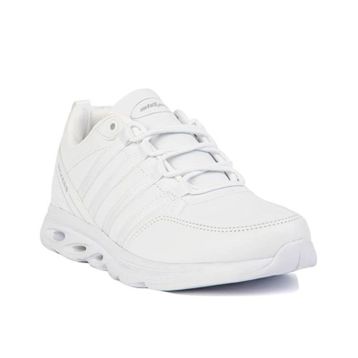 Wickers 2333 Beyaz Gümüş Sneakers Anatomik Erkek Spor Ayakkabı