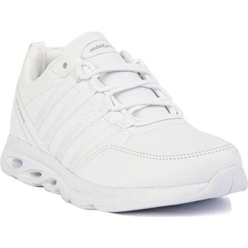 Wickers 2333 Beyaz Gümüş Sneakers Anatomik Erkek Spor Ayakkabı