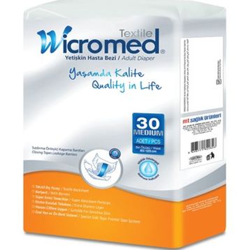 Wicromed Medium 30 Adet Hasta Bezi
