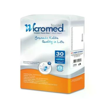 Wicromed Textile Yetişkin Medium 30 Adet Hasta Bezi
