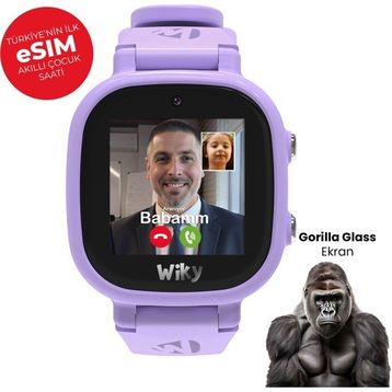 Wiky Watch 5E Lila Çocuk Akıllı Saat