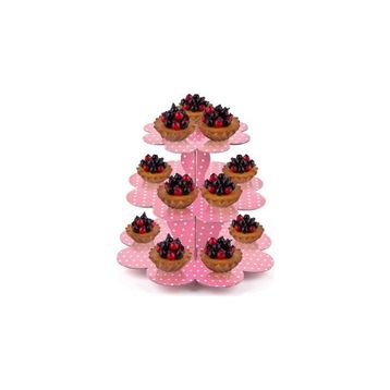 Wildlebend Karton Cupcake Kek Standı