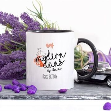 Wildlebend Lacivert Modern Dans Öğretmeni Kupa Bardak